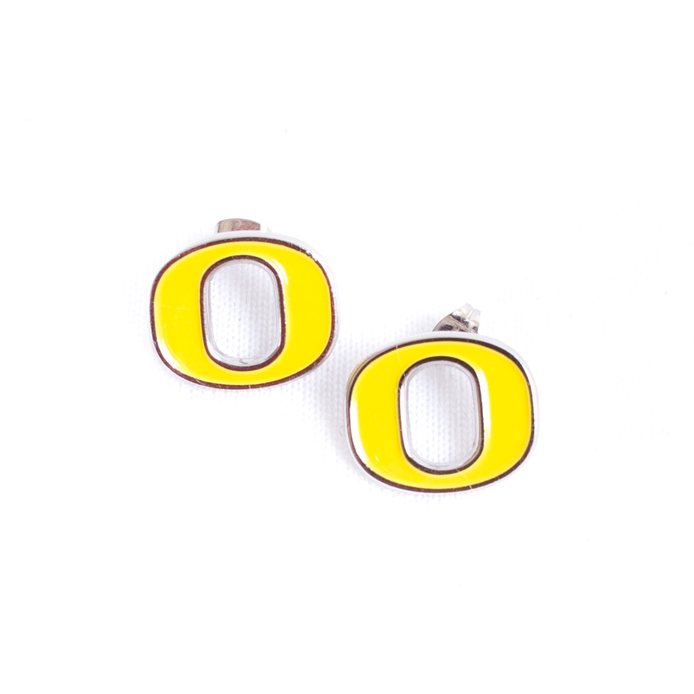 Classic Oregon O, Neil, Yellow, Earrings, Metal, Accessories, Women, Post, 833791